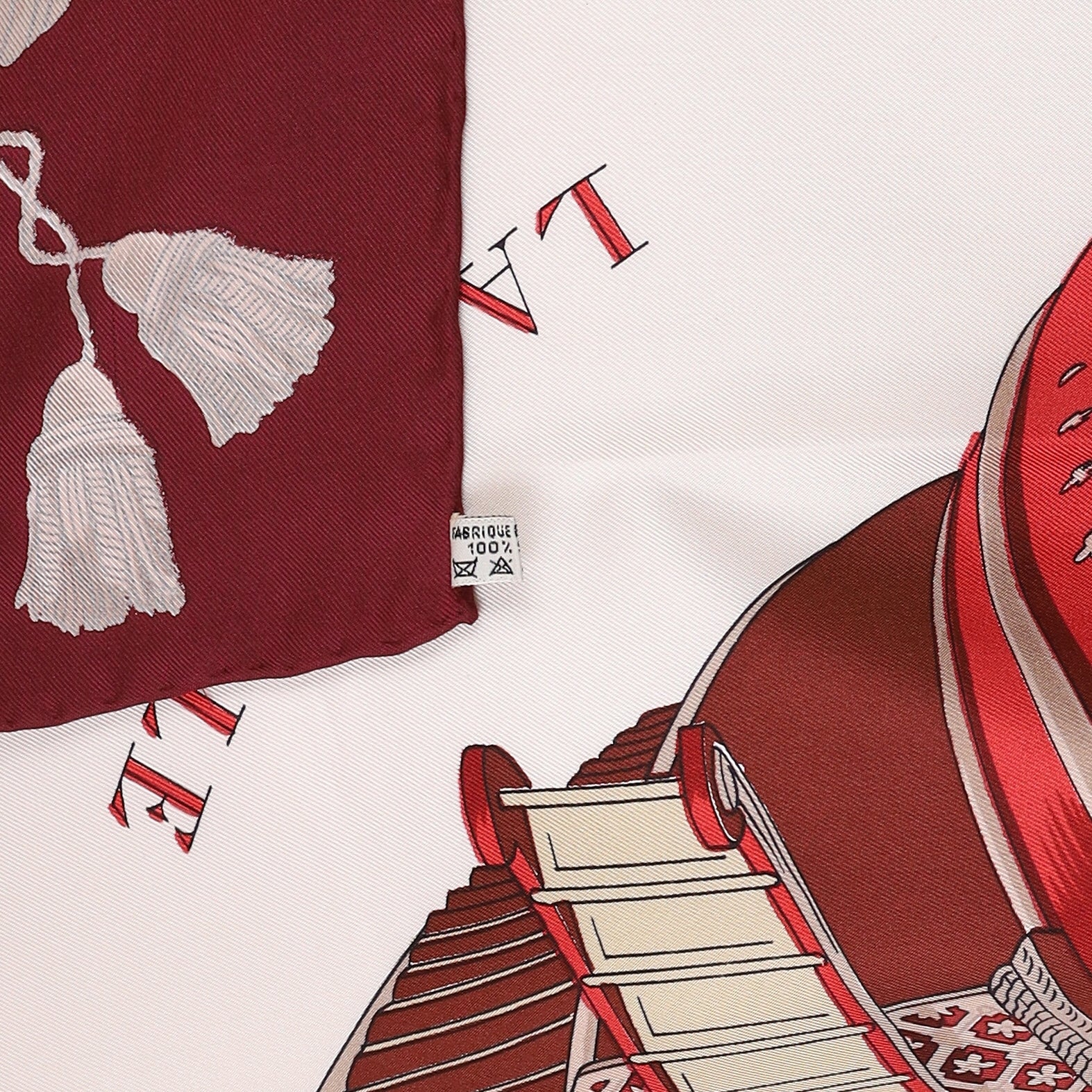 Brand New Boxed Hermès Vue Du Carosse De La Galère La Réale Silk Scarf