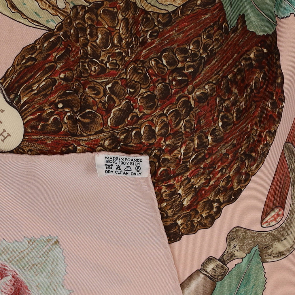 Hermès Citrouilles et Coloquintes Silk Scarf