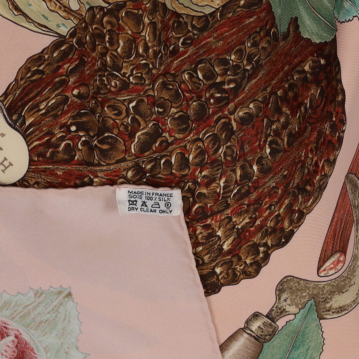 Hermès Citrouilles et Coloquintes Silk Scarf
