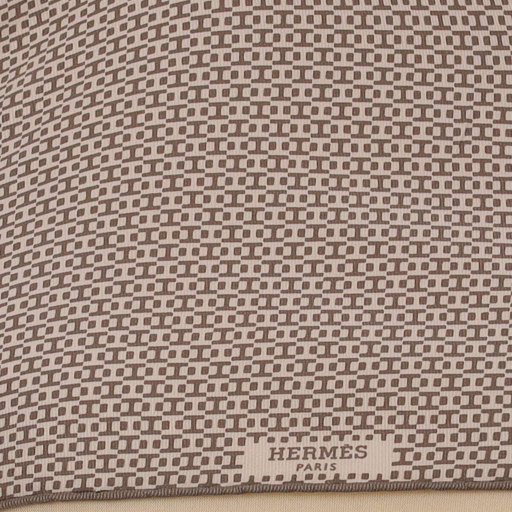 Pristine Hermès Quadri’H Grand Modele Losange Silk Scarf