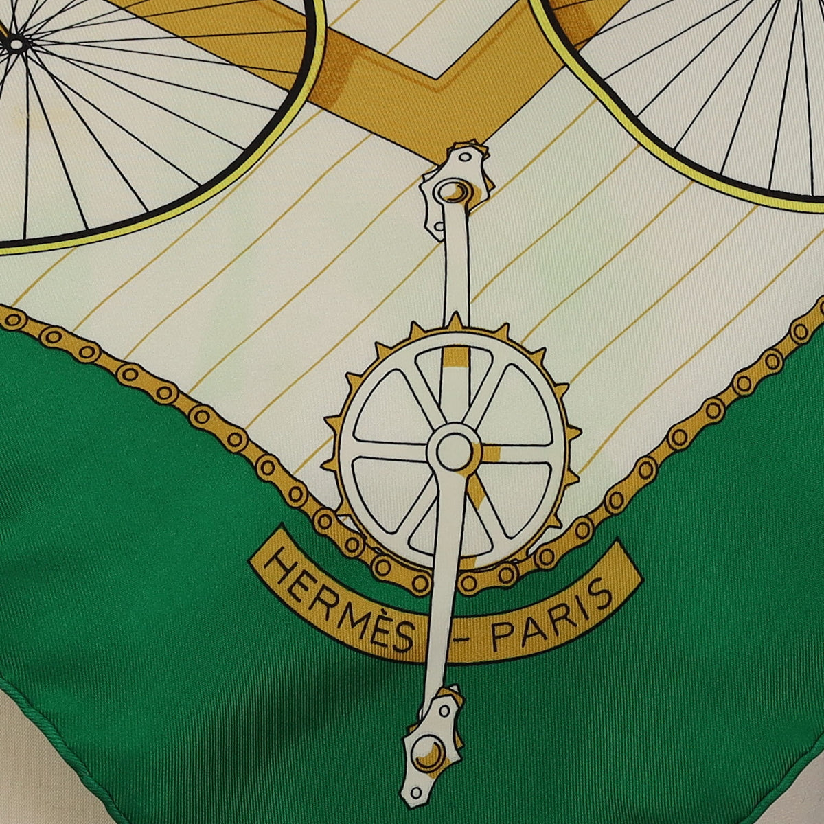 Hermès Les Becanes Silk Scarf