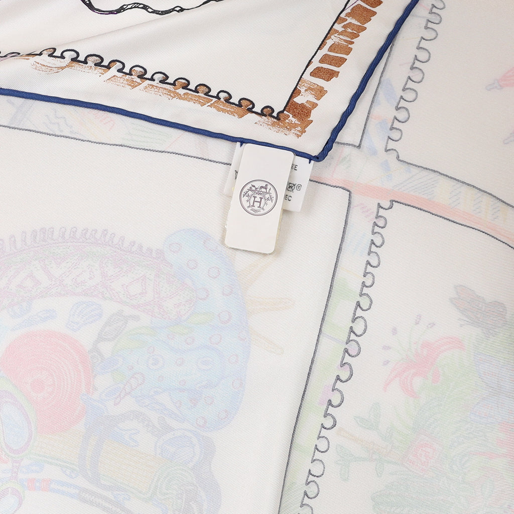 Boxed Hermès Chevaloscope Silk Scarf