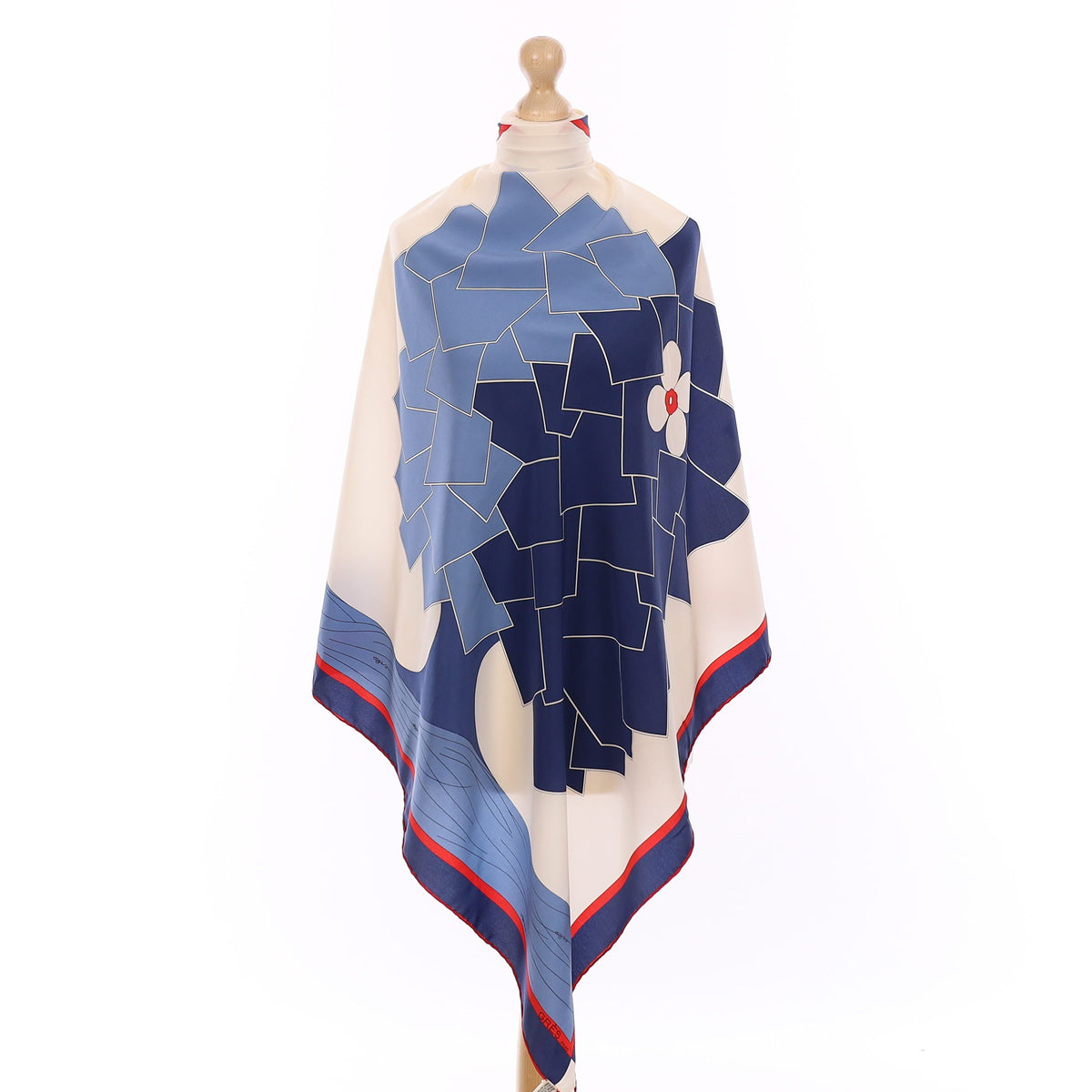 Grès Abstract Tree Silk Scarf