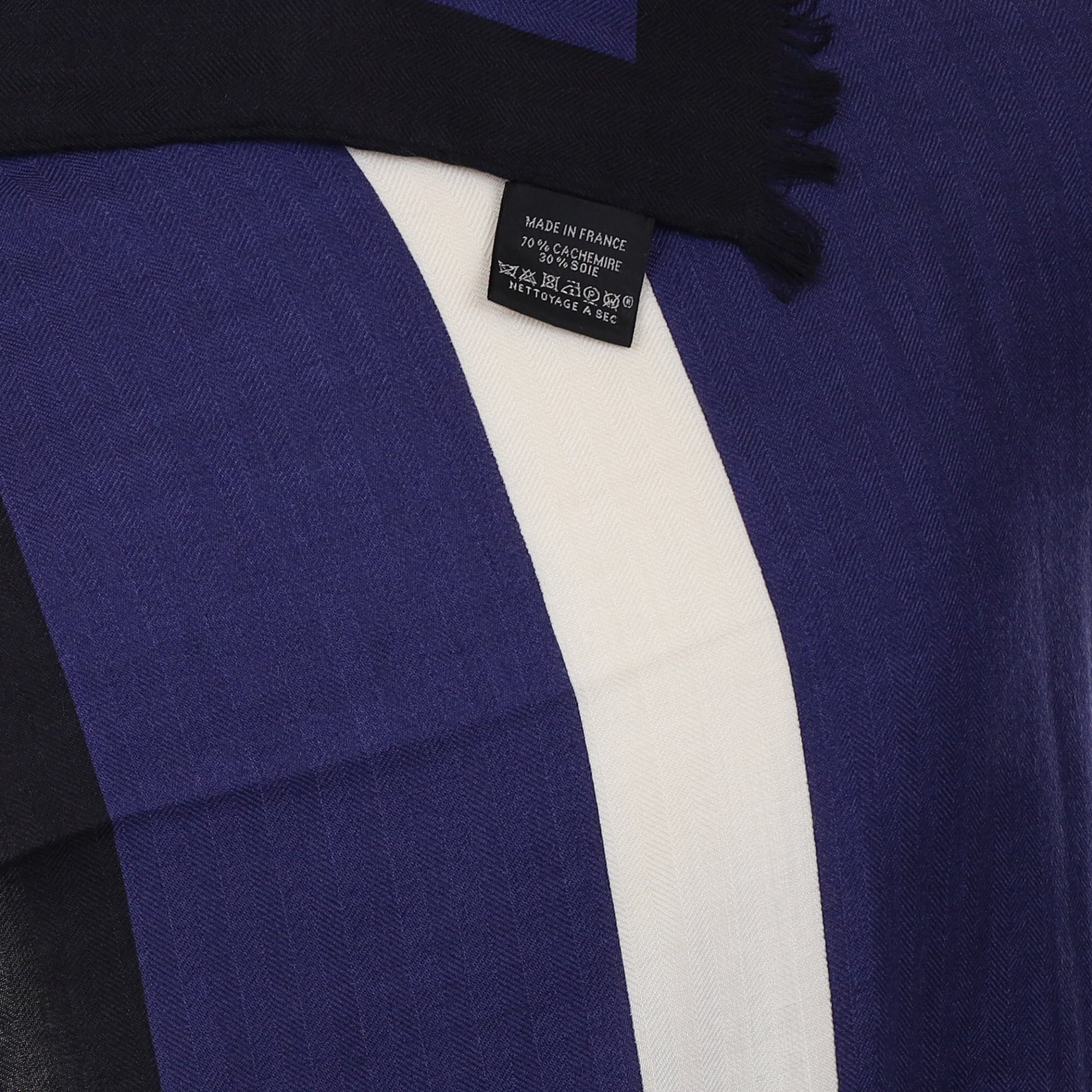 Brand New Boxed Hermès Cashmere and Silk Stole