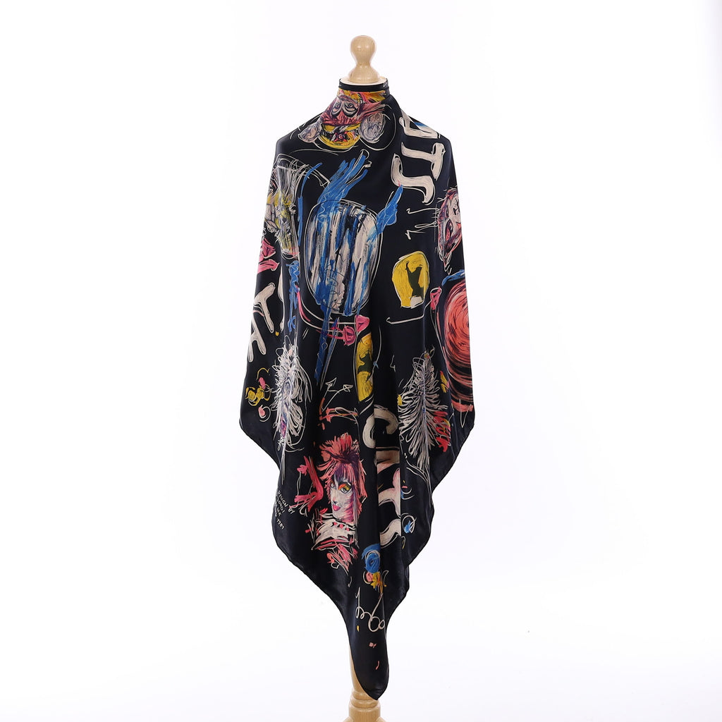 Cats Musical Silk Scarf