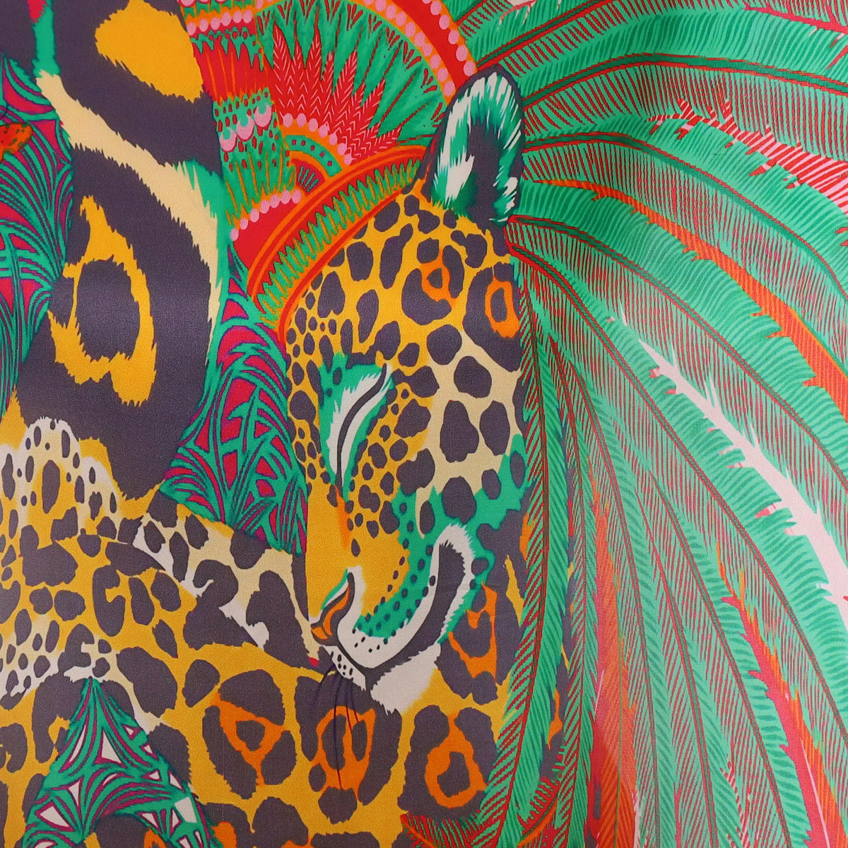 Pristine Sleeping Tiger Silk Wrap