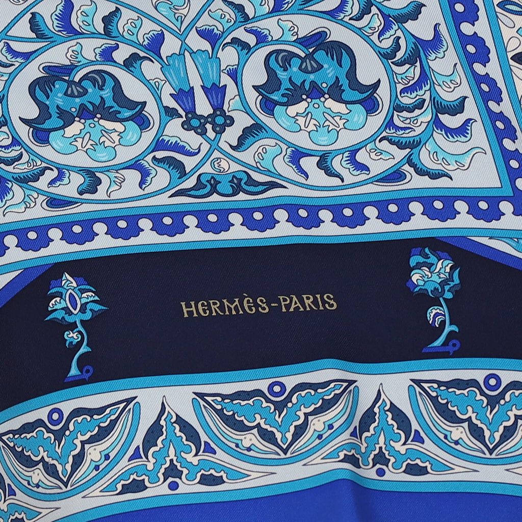 Pristine Boxed Hermès Ciels Byzantins Silk Scarf