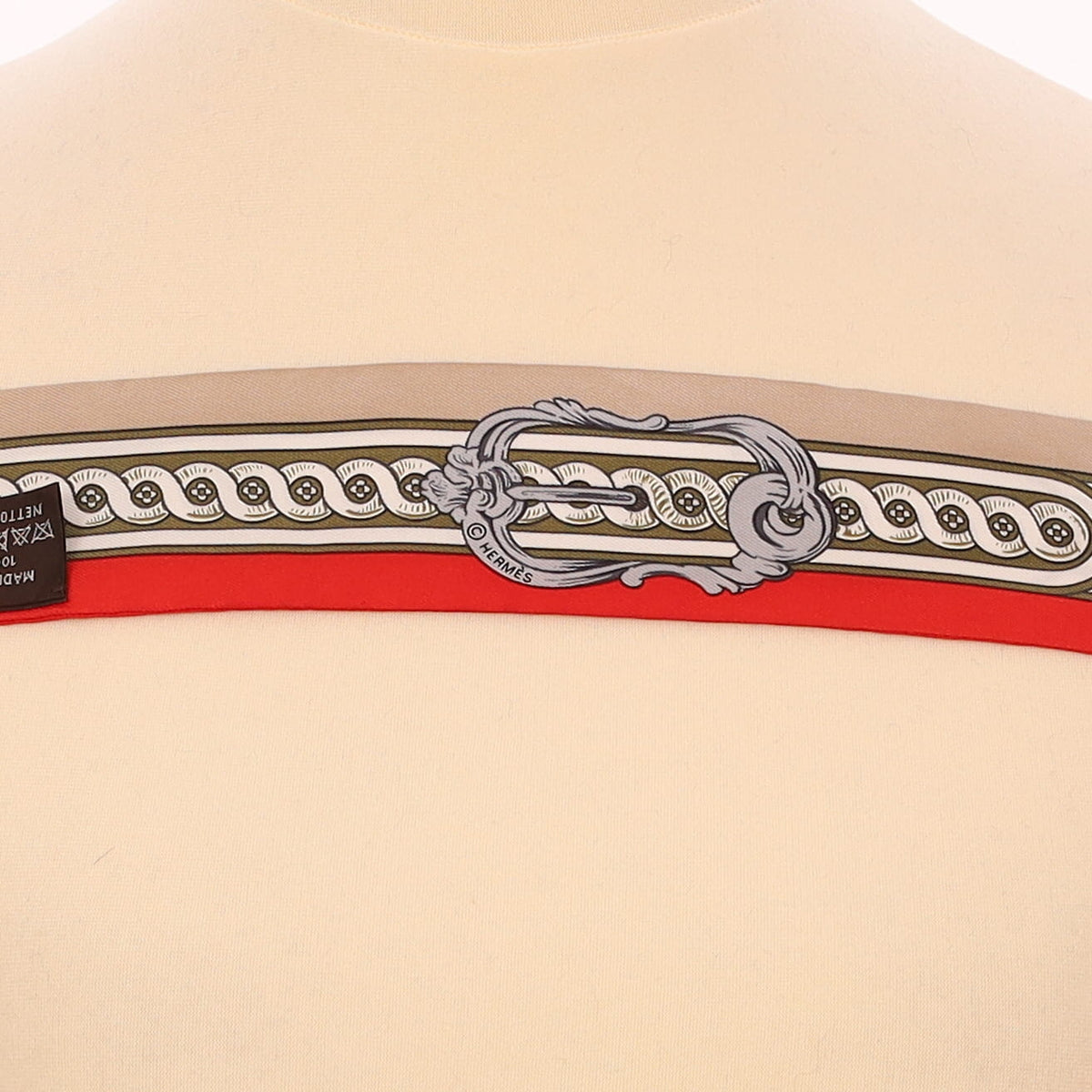 Brand New Boxed Hermès Bride de Cour Silk Twilly