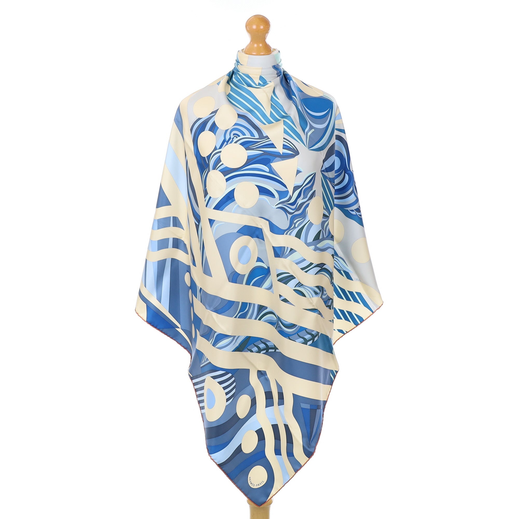 Boxed Hermès Le Rêve De Julia Silk Scarf
