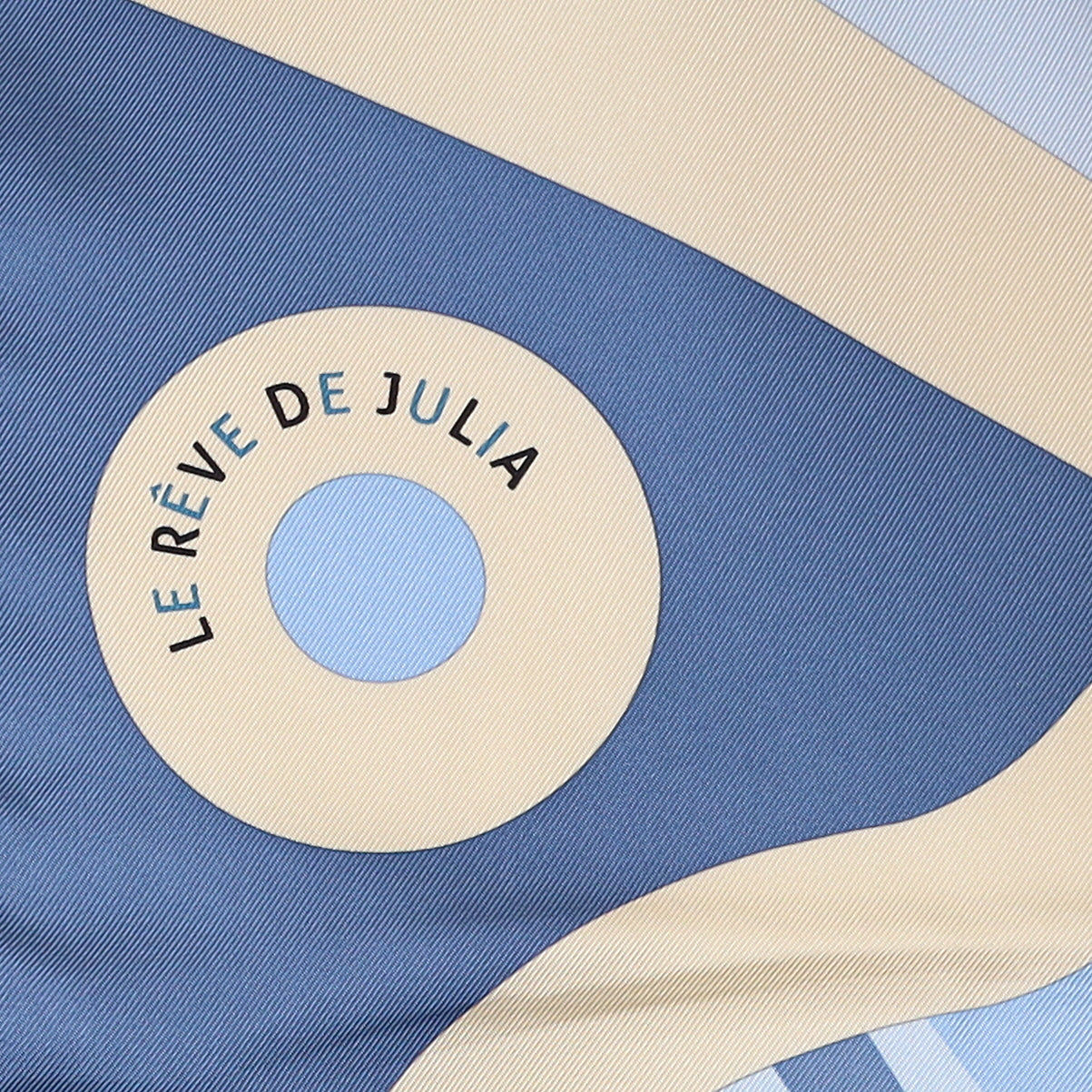 Boxed Hermès Le Rêve De Julia Silk Scarf
