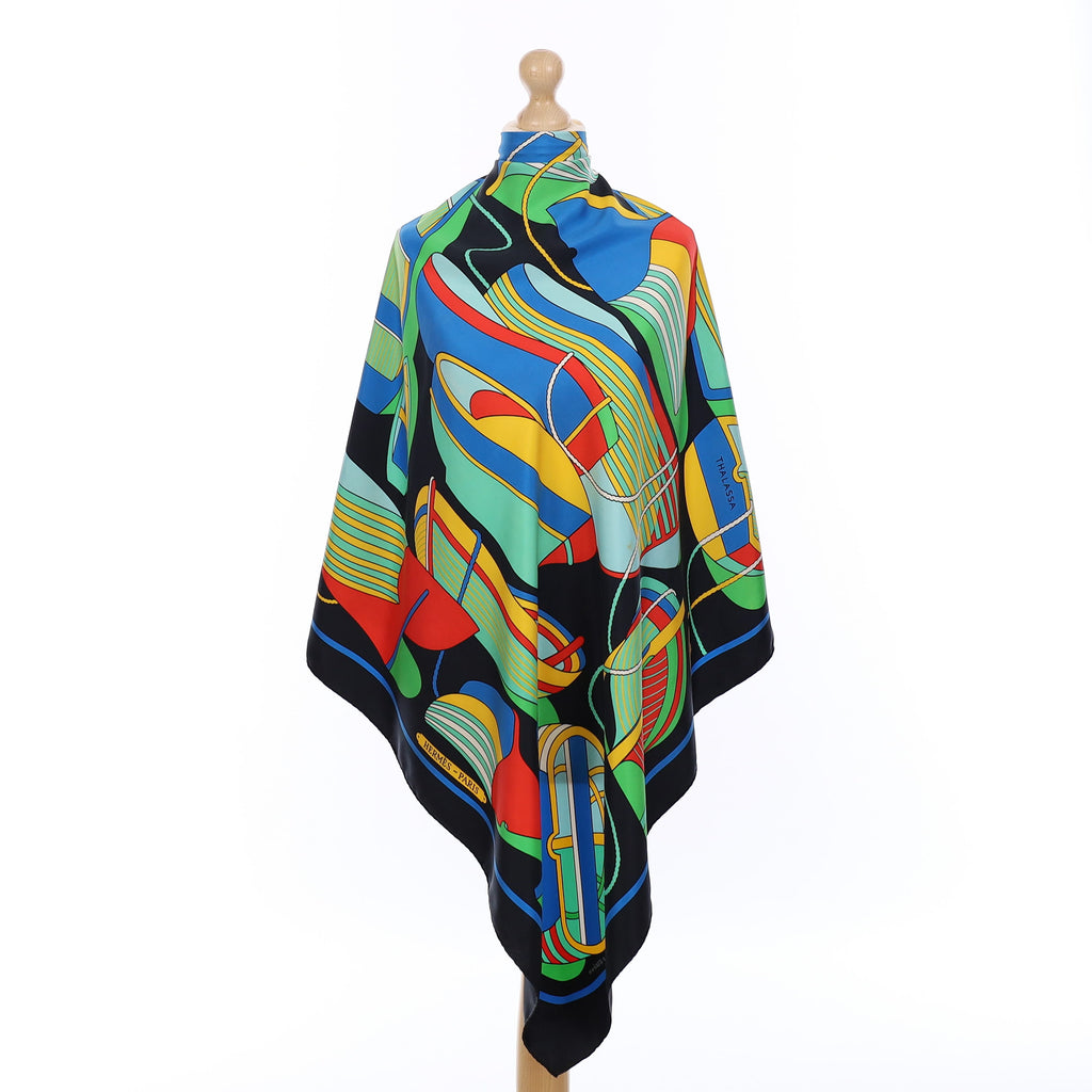 Hermès Thalassa Silk Scarf