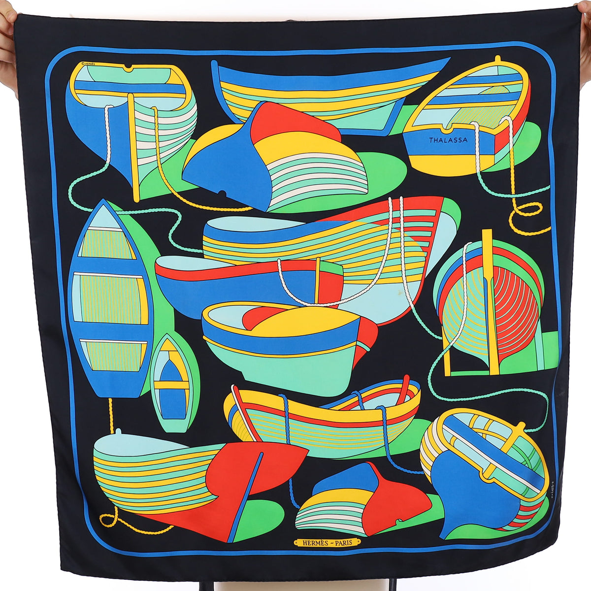 Hermès Thalassa Silk Scarf