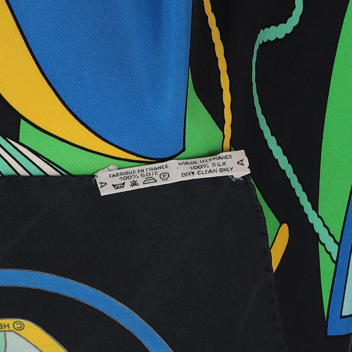 Hermès Thalassa Silk Scarf