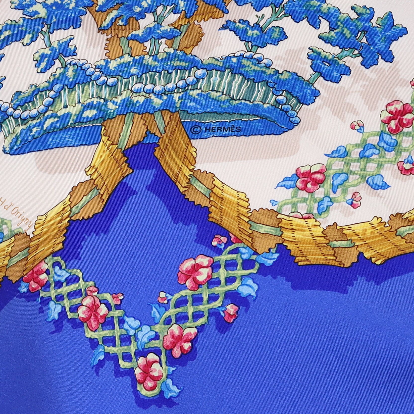 Brand New Boxed Hermès Le Sacre Du Printemps Silk Scarf Quite Rare