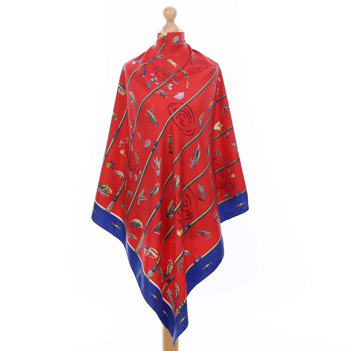 Hermès Flies Silk Scarf