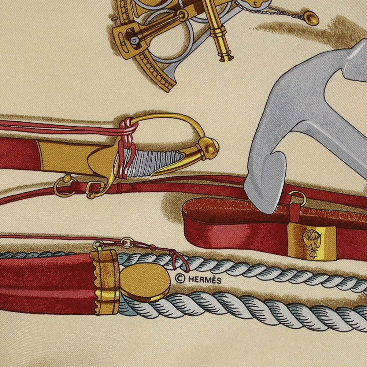 Hermès Musée Silk Scarf