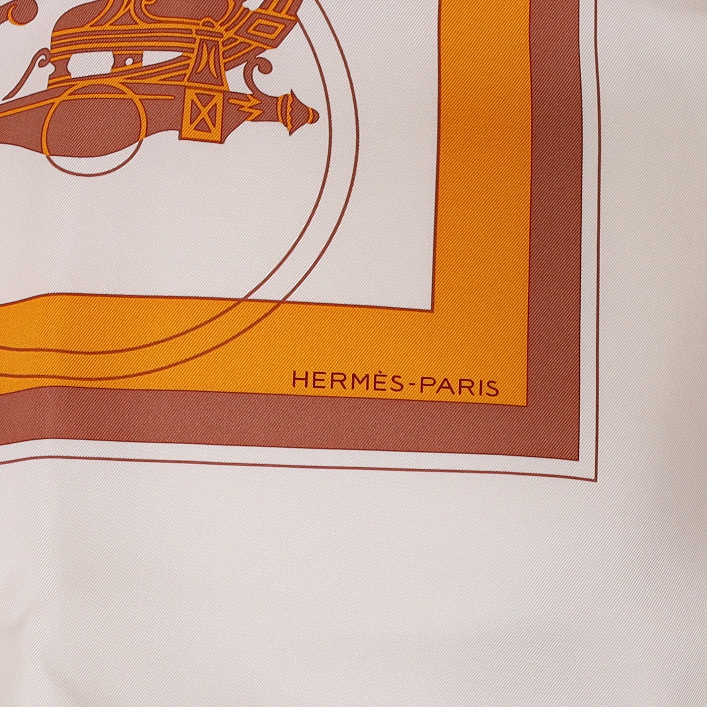 Brand New Boxed Hermès Ex Libris Silk Scarf