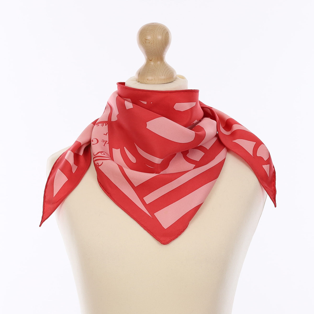 Hermès Brides de Gala Triangle Silk Scarf