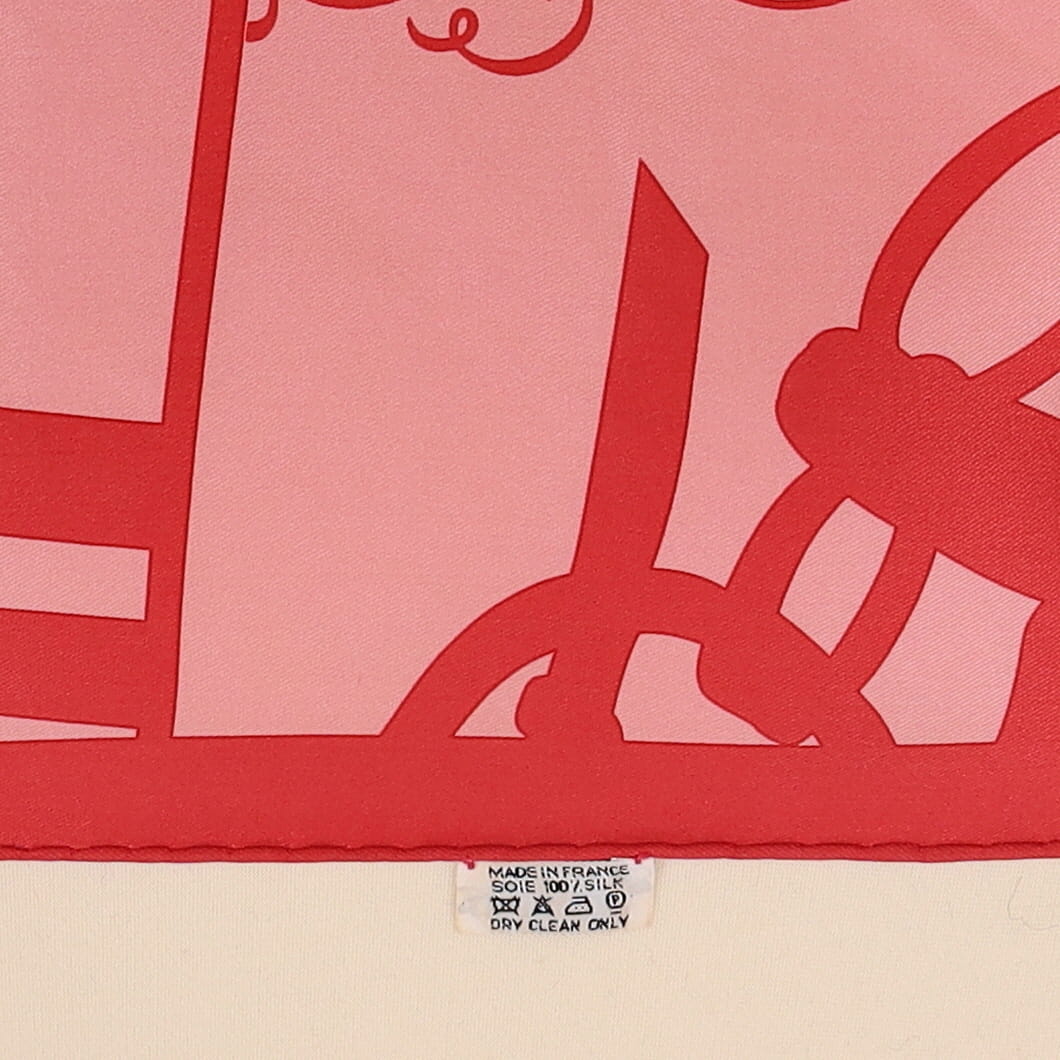 Hermès Brides de Gala Triangle Silk Scarf