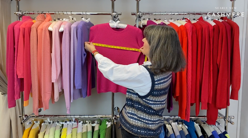 New cashmere top