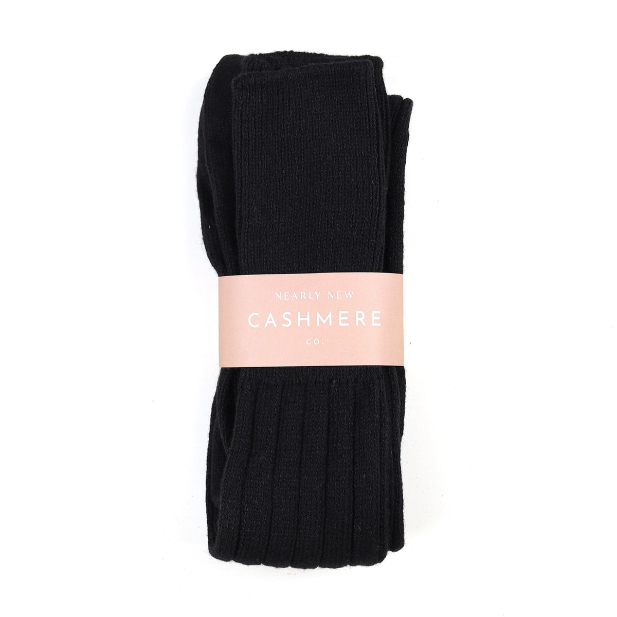 Men's Brand New Scottish Black Cashmere Shooting Socks UK 6-8