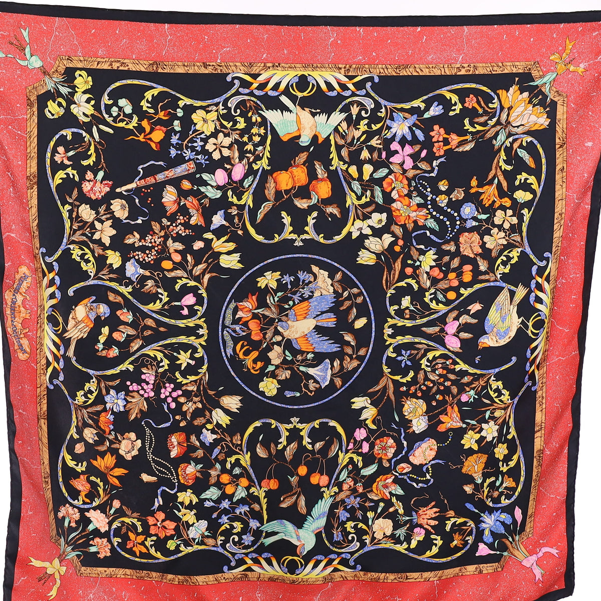 Hermès Pierres d'Orient et d'Occident Silk Scarf