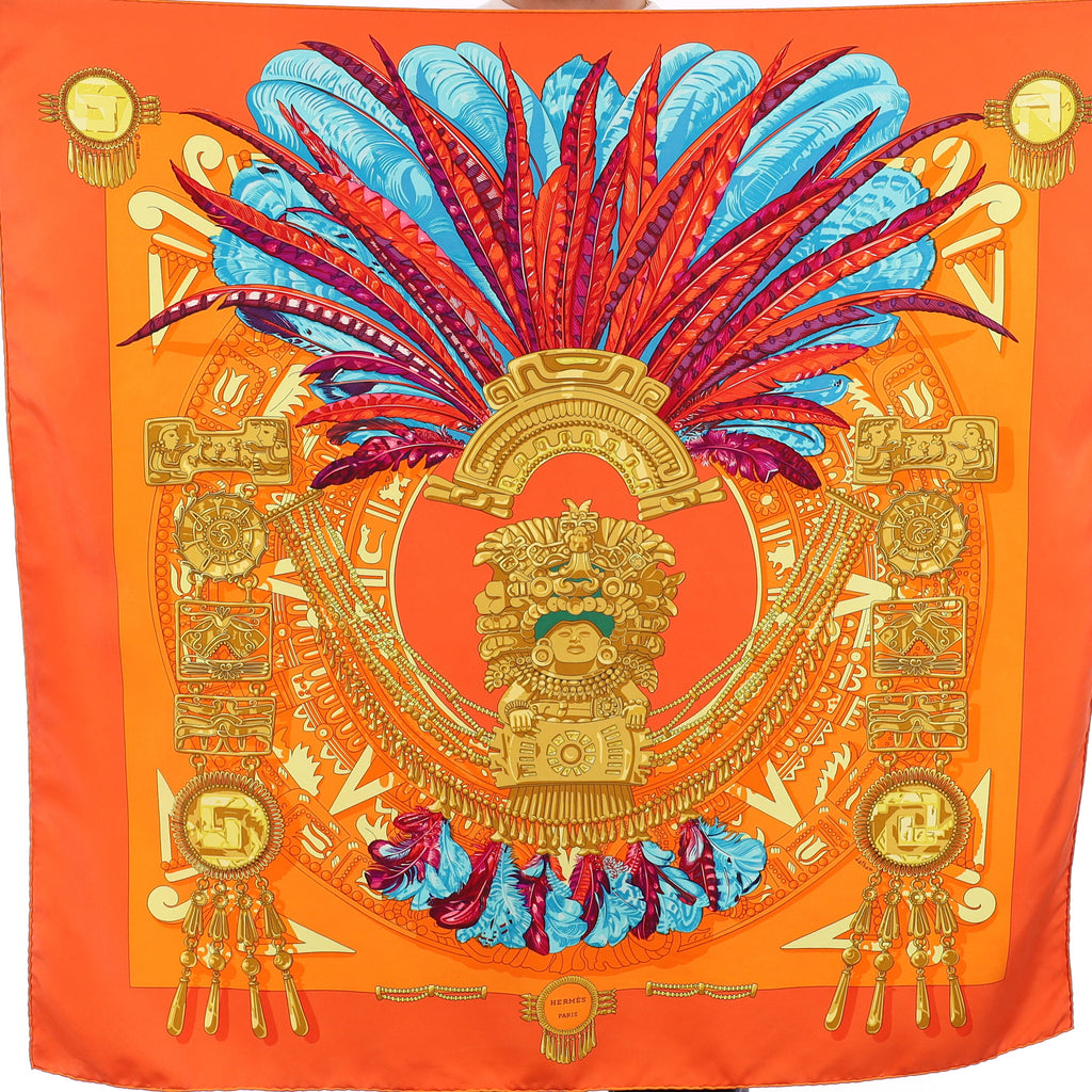 Hermès Mexique Silk Scarf Quite Rare