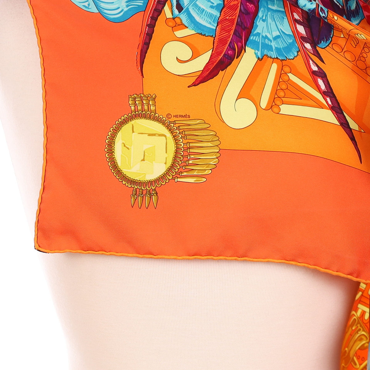 Hermès Mexique Silk Scarf Quite Rare
