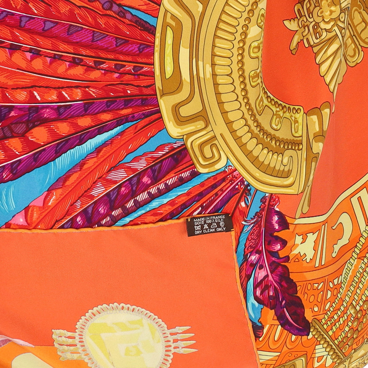 Hermès Mexique Silk Scarf Quite Rare