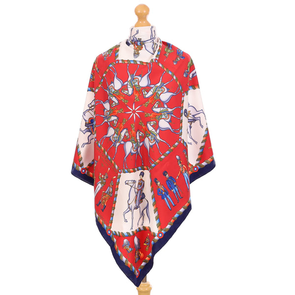 Hermès L'Armée Impériale Russe Silk Scarf