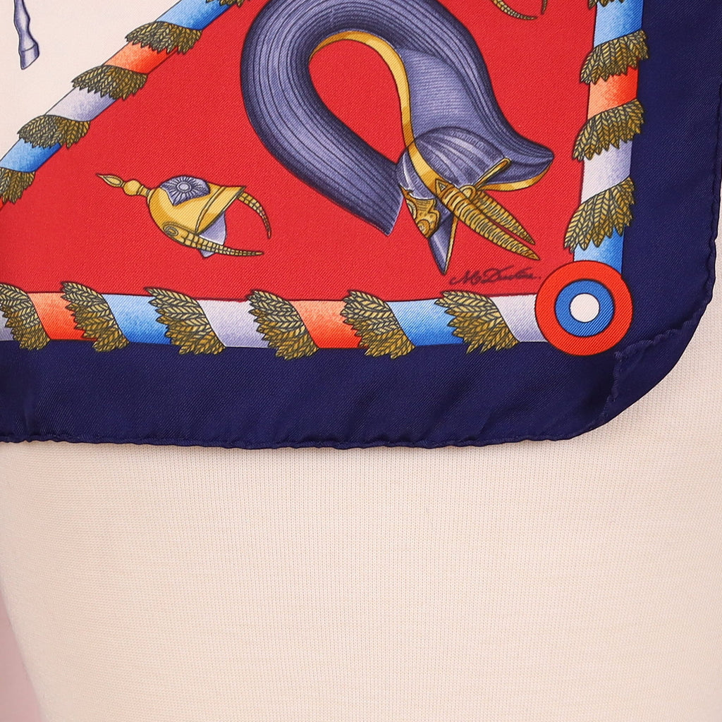 Hermès L'Armée Impériale Russe Silk Scarf