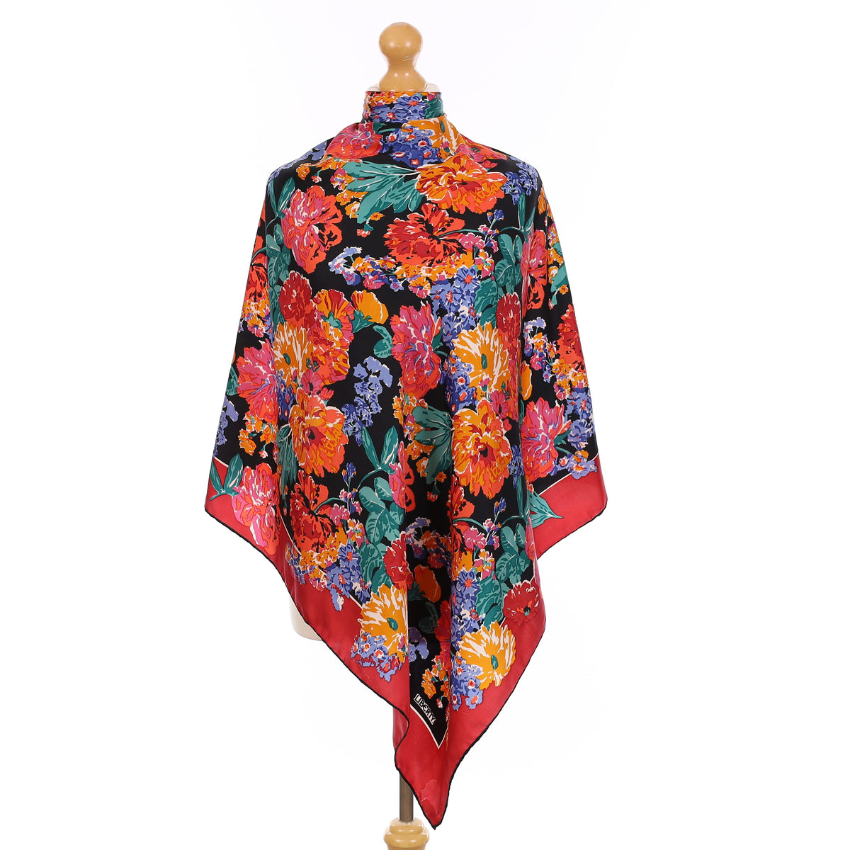 Liberty Floral Vintage Silk Scarf