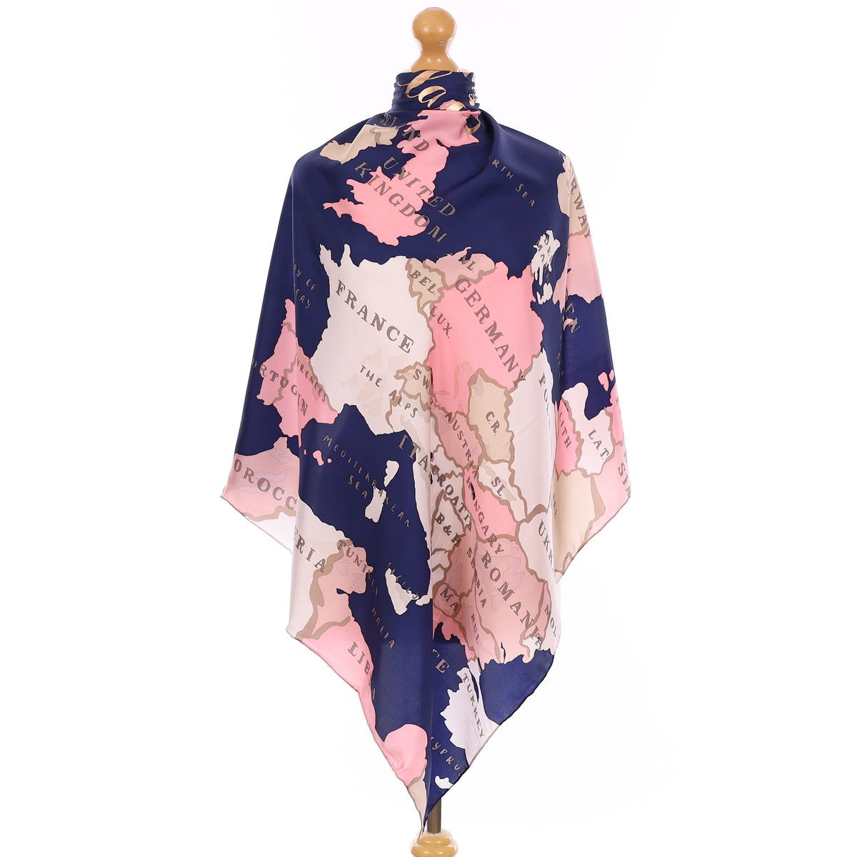 Pristine Kate Spade Europe Silk Scarf