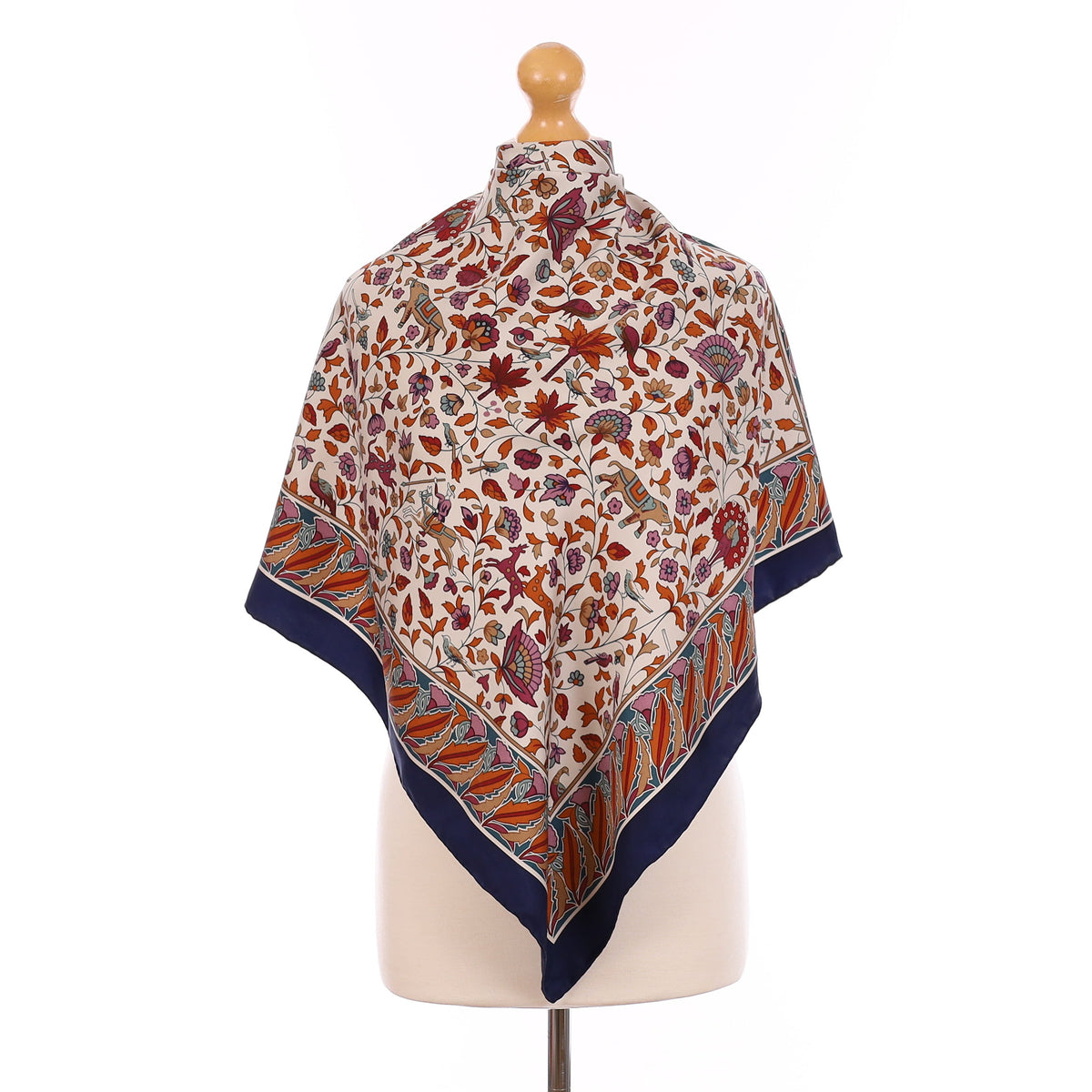 Liberty Flora and Fauna Vintage Silk Scarf