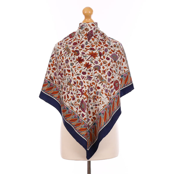 Liberty Flora and Fauna Vintage Silk Scarf