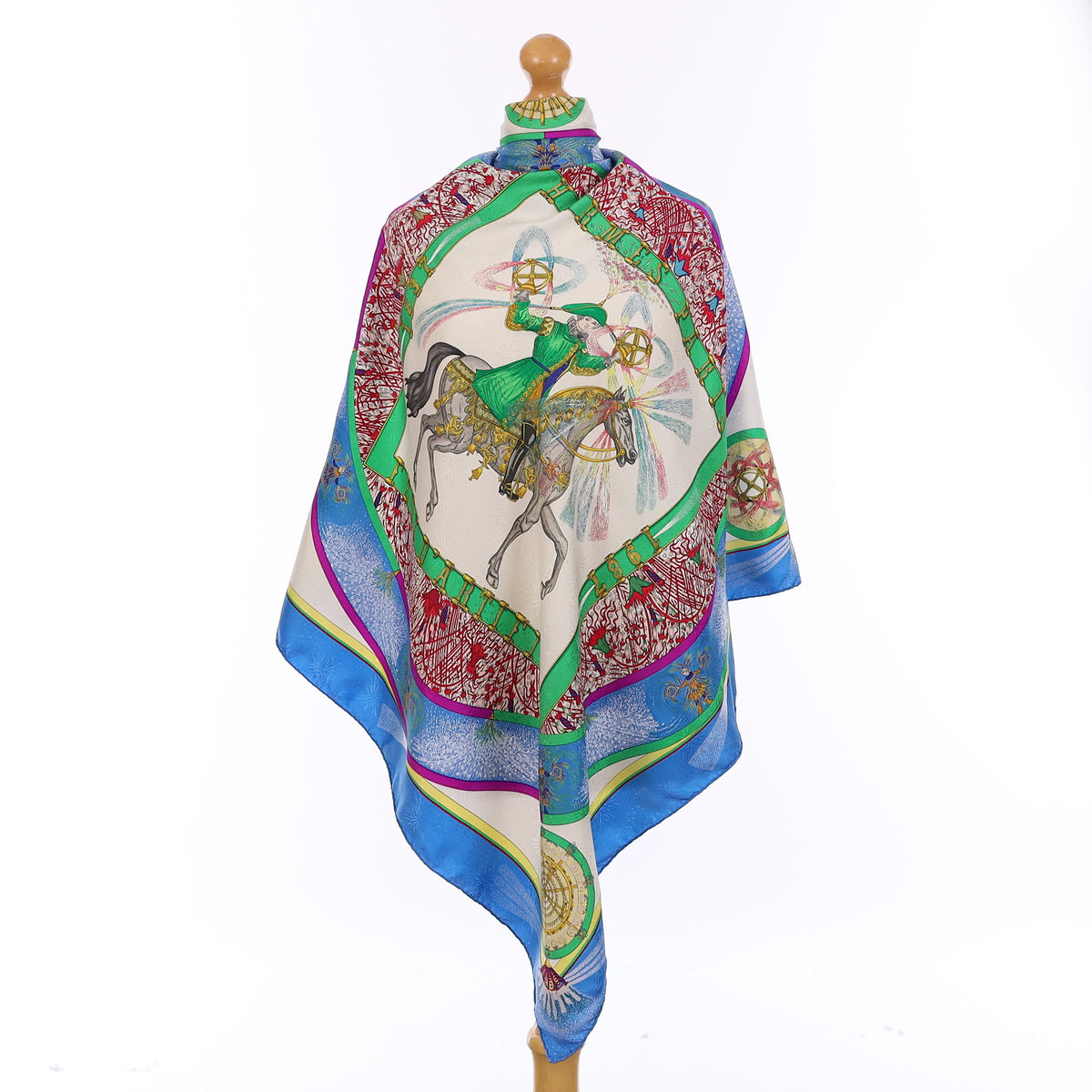 Hermès Feux d'Artifice Silk Scarf