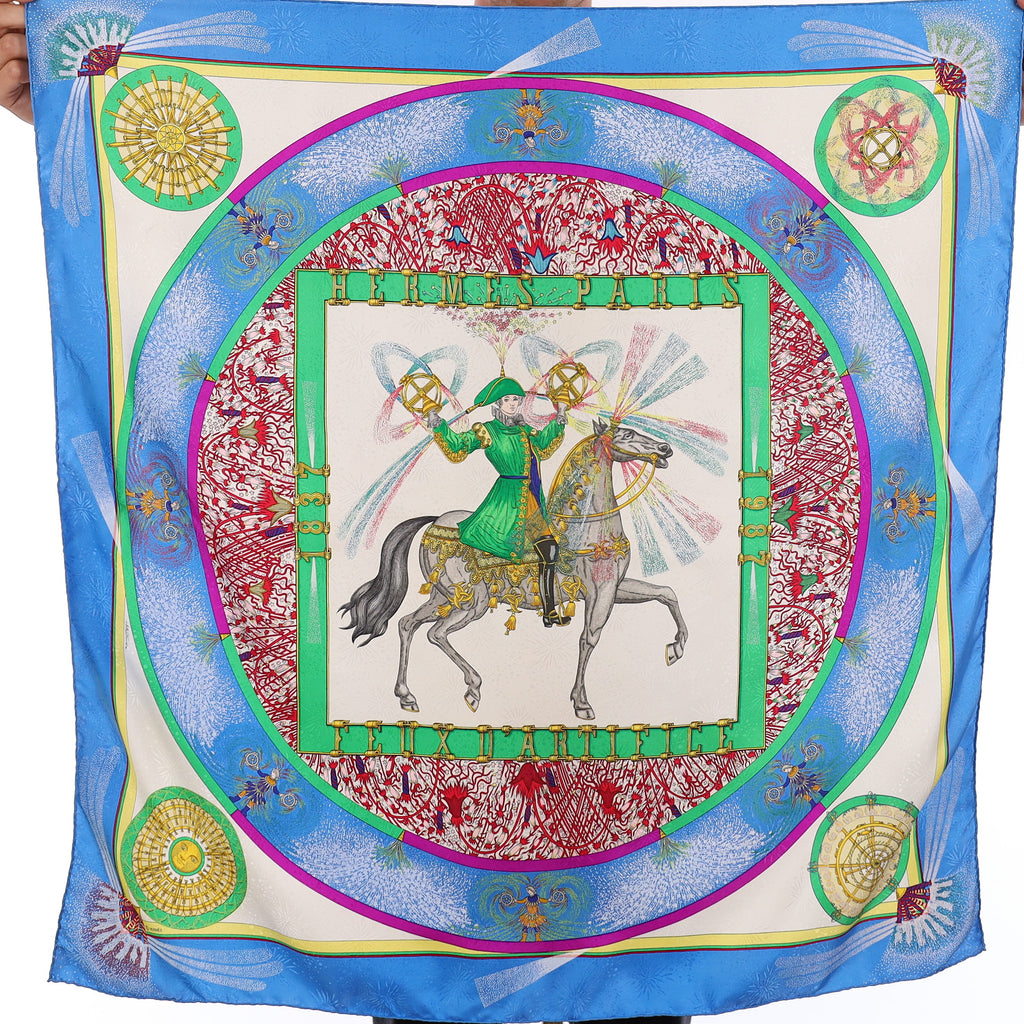 Hermès Feux d'Artifice Silk Scarf