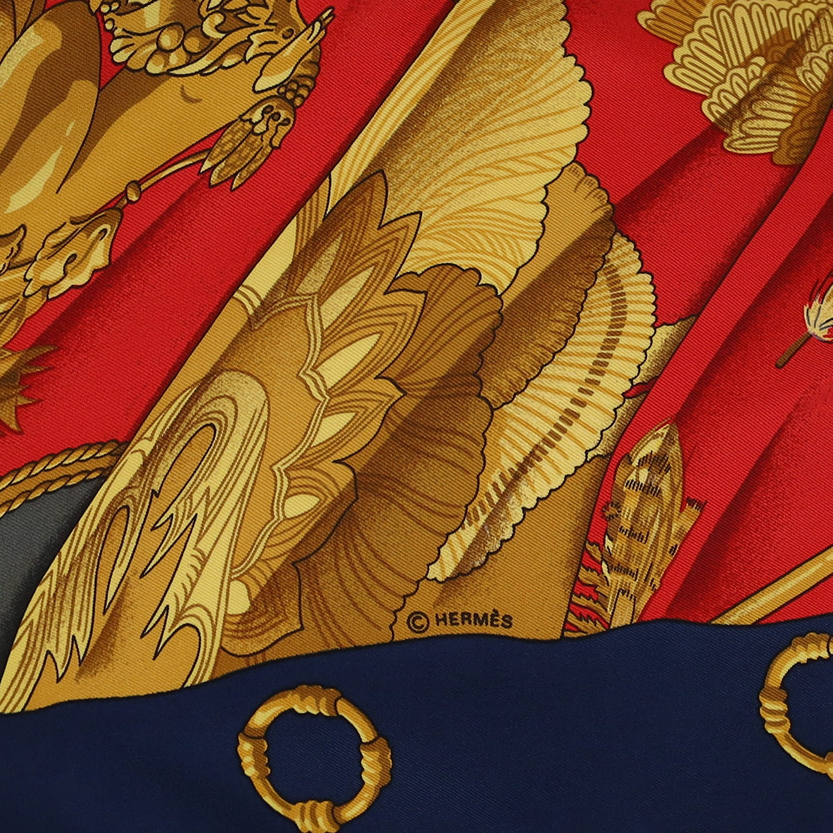 Hermès Soleil de Soie Silk Scarf