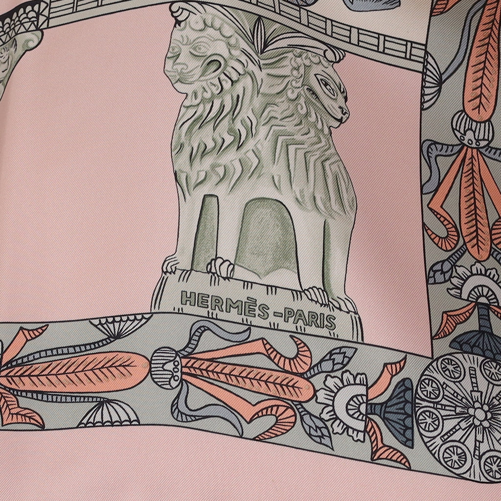 Brand New Boxed Hermès Torana Silk Scarf