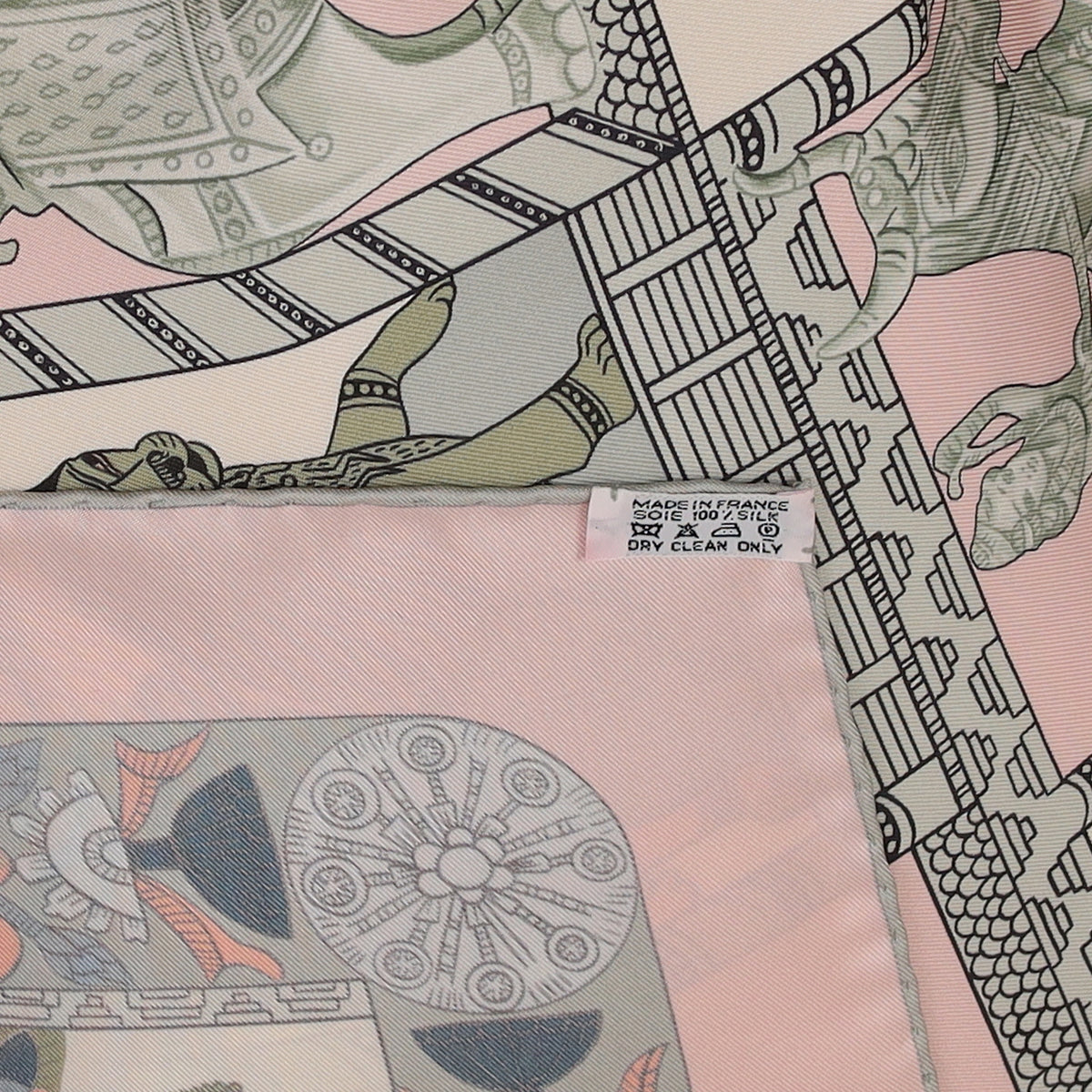 Brand New Boxed Hermès Torana Silk Scarf
