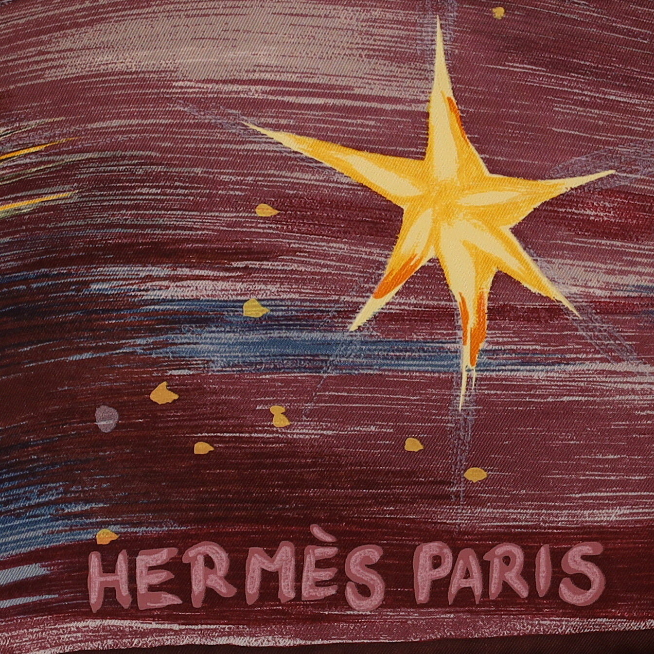 Pristine Boxed Hermès Feux du Ciel Silk Scarf Quite Rare