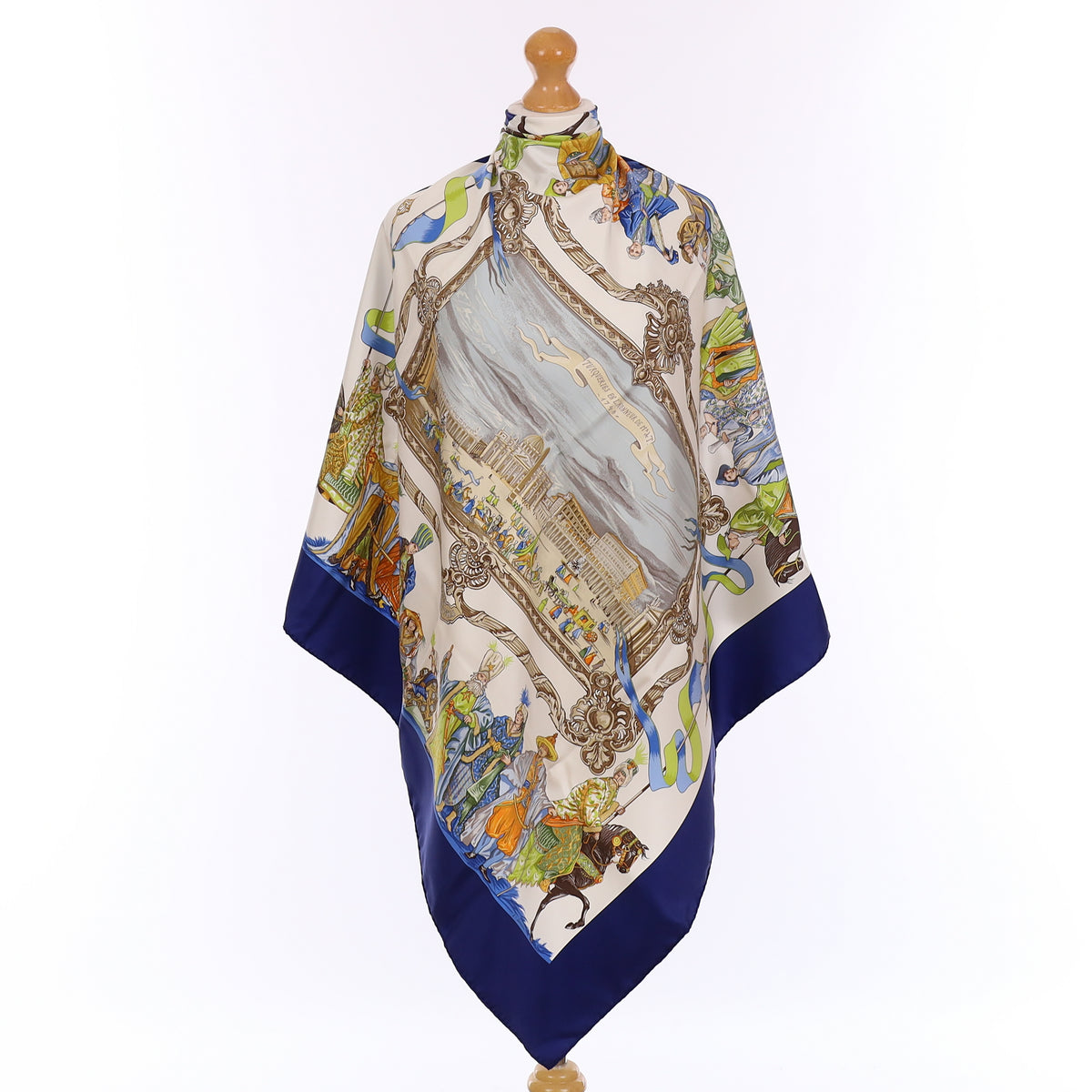 Pristine Boxed Hermès Turqueries en L'honneur de Mr de T Silk Scarf Quite Rare
