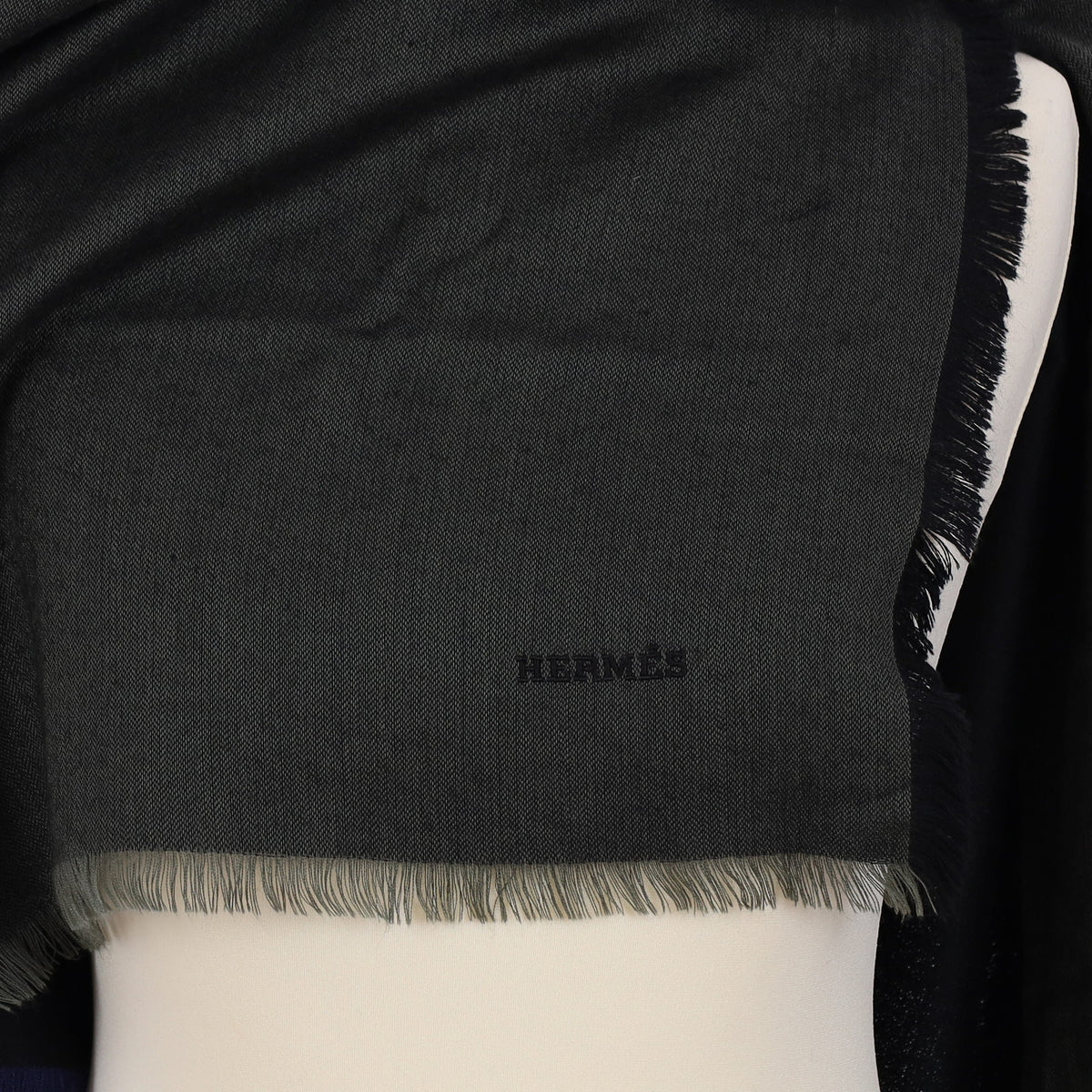 Brand New Boxed Hermès Cashmere Shawl