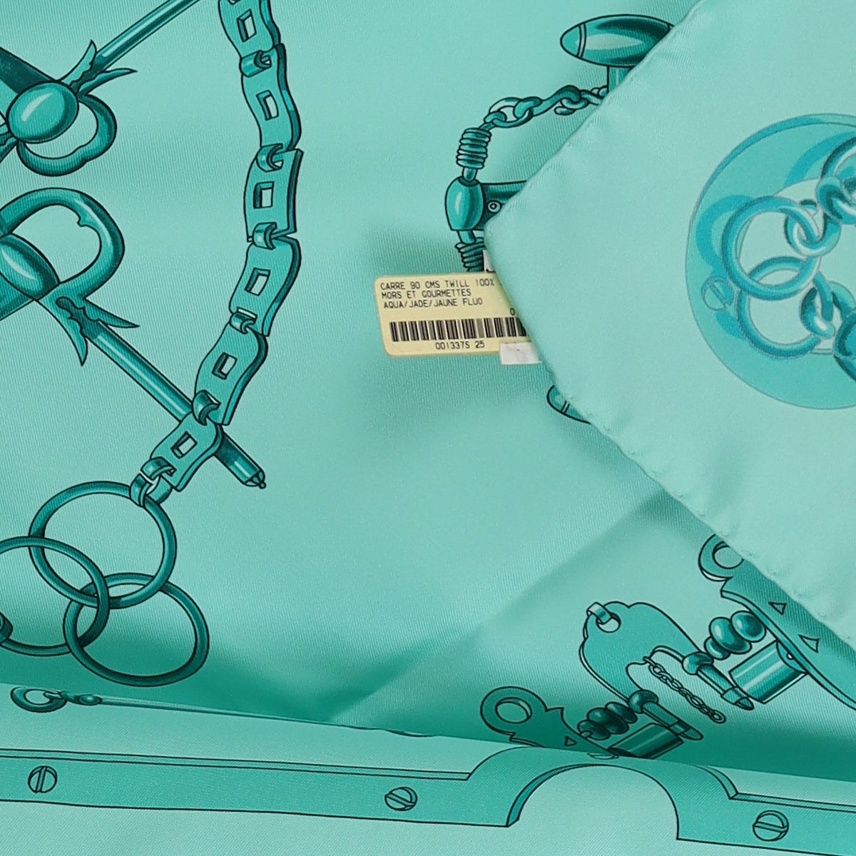Brand New Boxed Hermès Mors & Gourmettes Silk Scarf Quite Rare