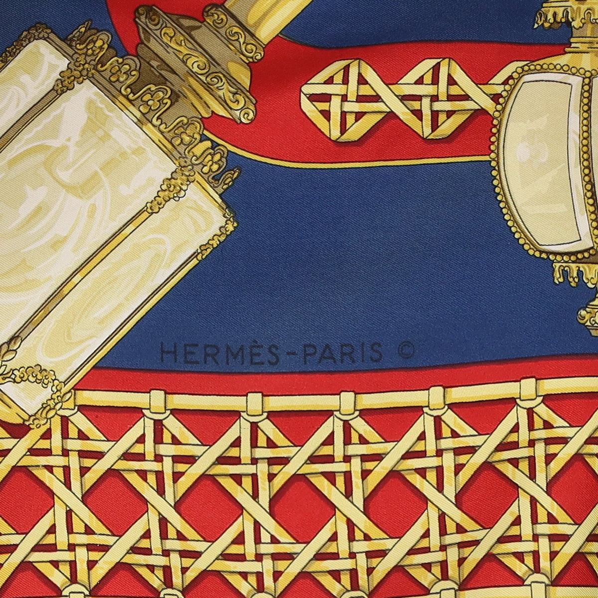 Hèrmes Feux De Route Silk Scarf