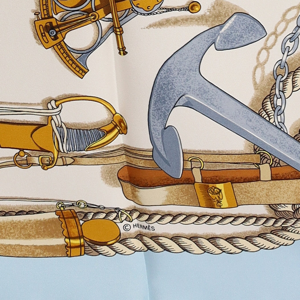 Brand New Boxed Hermès Musée Silk Scarf