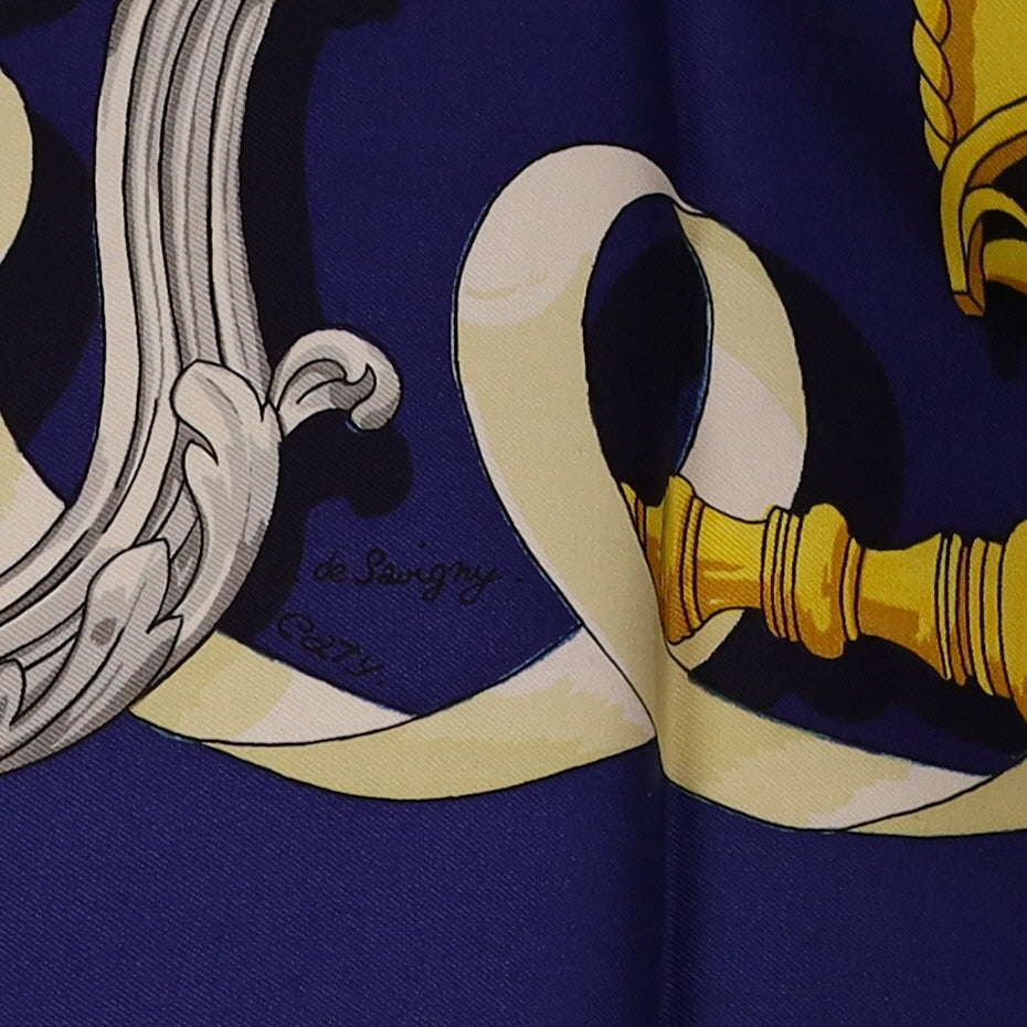 Pristine Boxed Hermès Ferronnerie Silk Scarf
