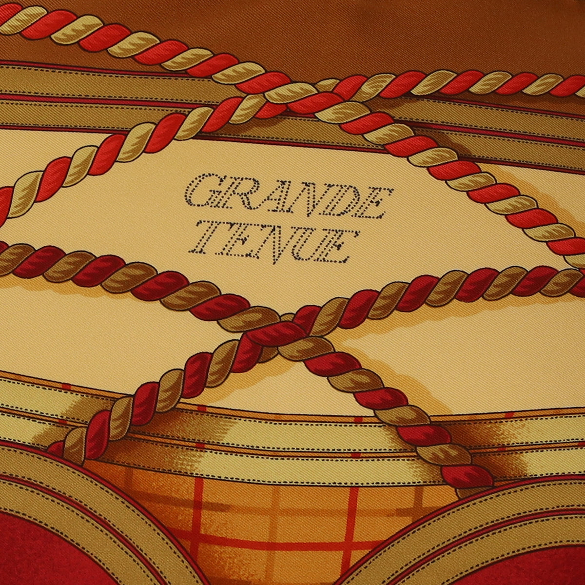 Brand New Boxed Hermès Grande Tenue Silk Scarf