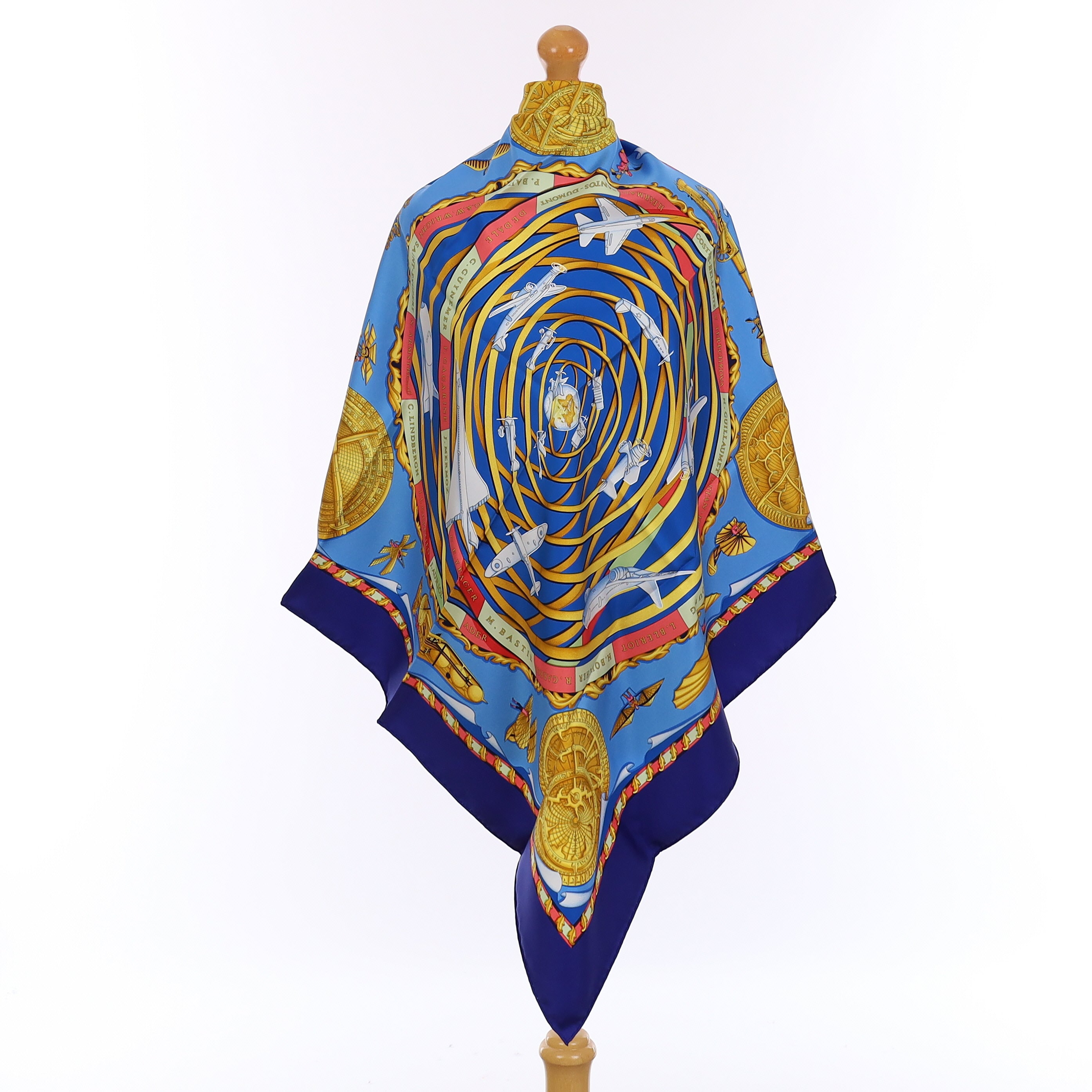 Brand New Boxed Hermès Rêves D’espace Silk Scarf Quite Rare