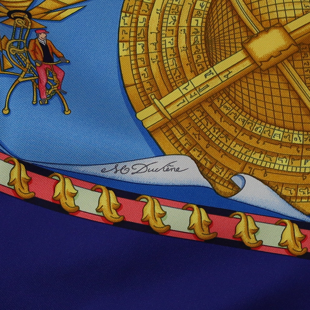 Brand New Boxed Hermès Rêves D’espace Silk Scarf Quite Rare